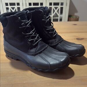 Men's Sperry Waterproof Boots, Black